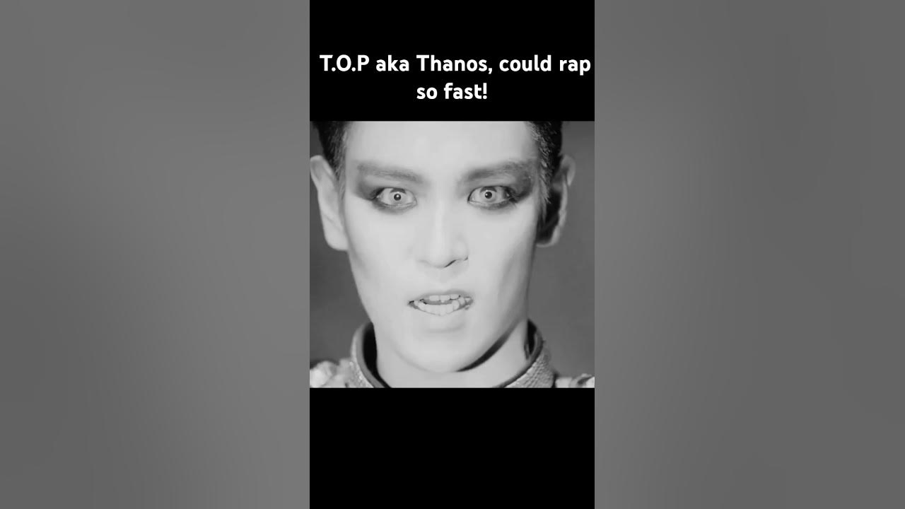 Thanos could rap so fast?!?#trending #kpop #squidgame2 #shorts #thanos #top #bigbang #squidgame #sub