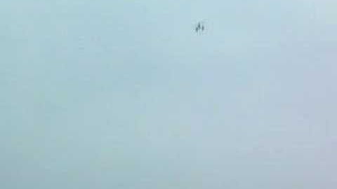 T-Rex 600 Inverted Flight 3-D w/ floats Inversion