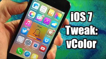 iOS 7 Jailbreak Tweak - vColor - FREE