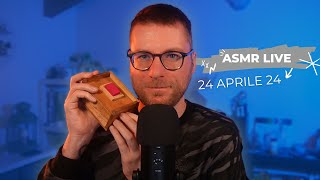 Live ASMR di metà settimana • 24/04 • ASMR ITA