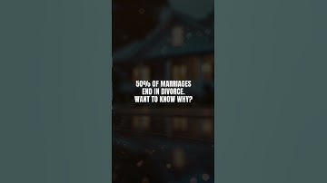 50% of marriages end in divorce  Want to know why #divorce #shorts