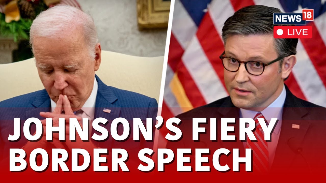 USA News LIVE | Joe Biden | Mike Johnson | Mike Johnson On US Border ...