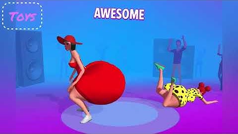 Twerk Race 3D in All Levels Mobile Game iOS,Android New Trailers Update Walkthrough gameplay THYROID