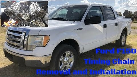 Ford F150 timing chain Removal and installation nut and bolt procedure/ with some great great tips