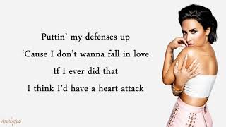 heart attack lyrics demi lovato