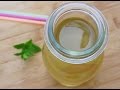 Comment faire un sirop de menthe fraiche ?