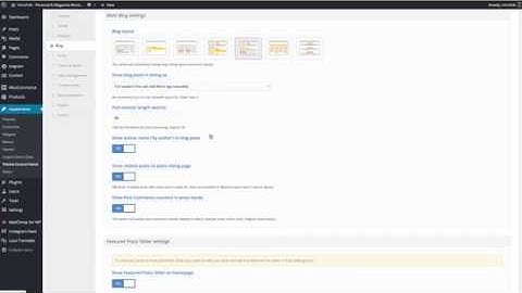 IntroFolk - WordPress theme - Admin Panel Video Demonstration