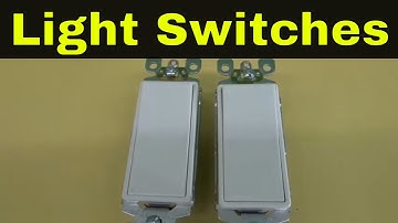 3 Way VS Single Pole Light Switches-What