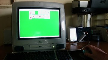 imac g3 boot up