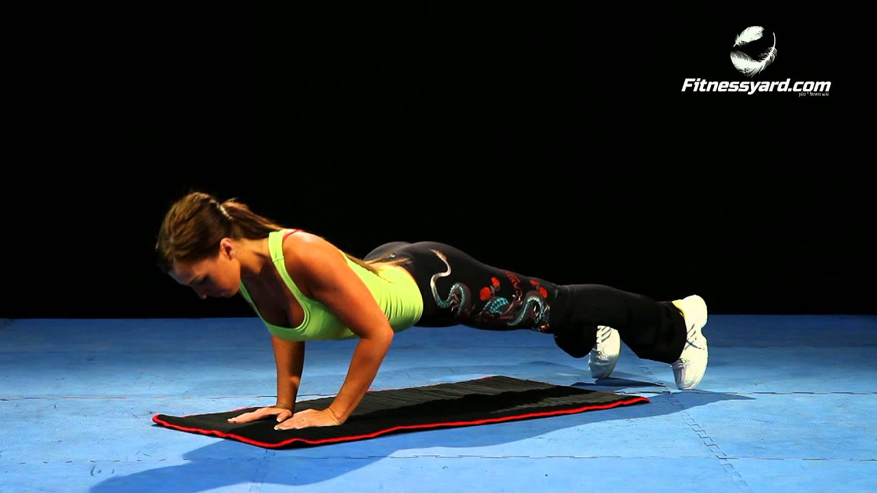 Triceps Exercises -- Triceps Push Up - YouTube