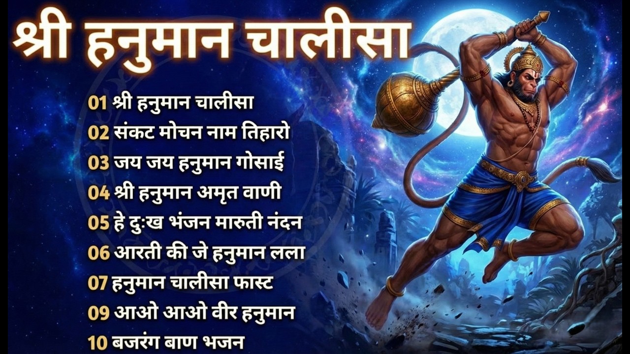 श्री हनुमान चालीसा 🌺 🙏 shree hanuman chalisa original video Gulshan Kumar Hariharan Full Hd