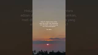 Kata kata bijak gus baha, hidup itu singkat