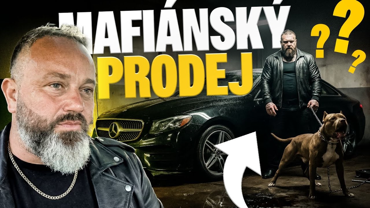 Mafiánští prodejci. Mercedes E400,  Ferrari F430 Spider i Škoda Superb