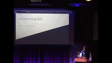Does Terraforming AWS RDS make for a better world? at PgDay San Francisco 2020