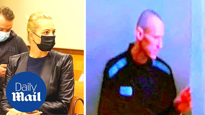 'I'm just an awful skeleton': Drained Alexei Navalny appears on video link in Russian court