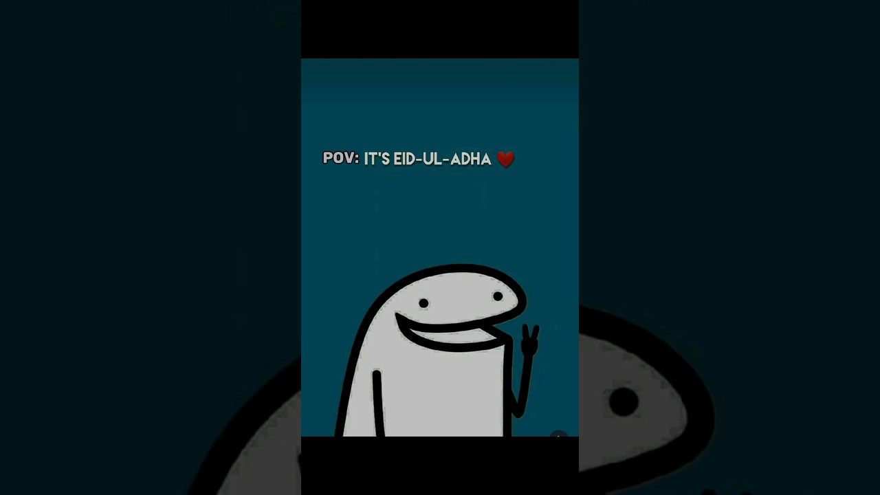 POV:It's Eid Ul Adha🤭