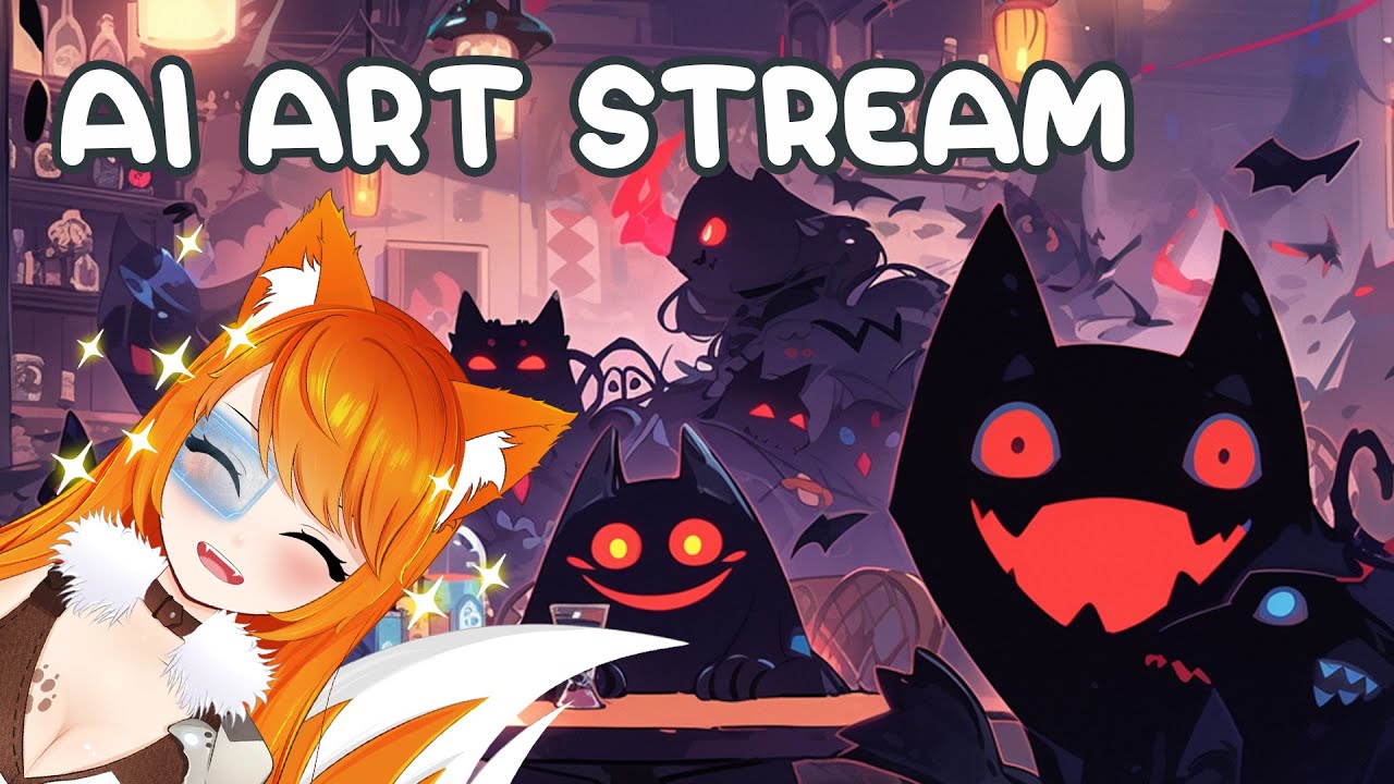 AI Art Stream 🦊🧡 Taking your Requests! - YouTube