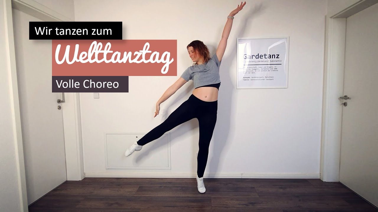 Wir tanzen zum Welttanztag | Die volle Choreo | Gardetanz