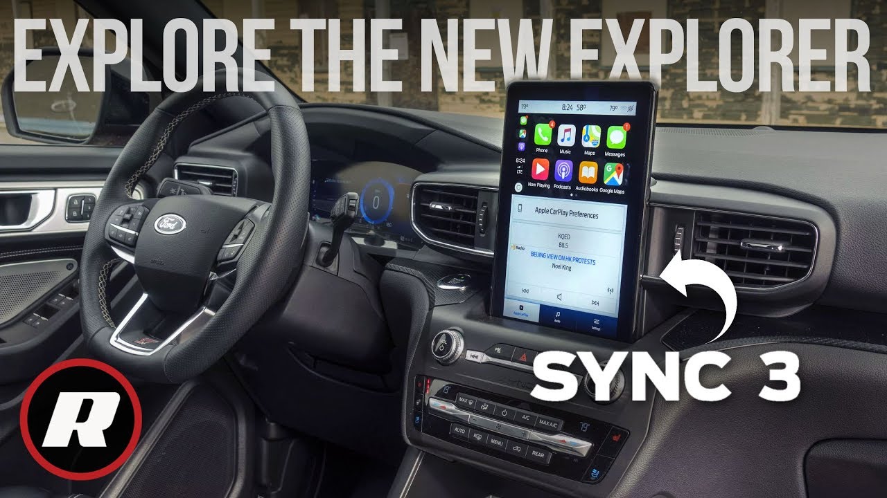 Tech Check: 2020 Ford Explorer gets a redesign of Sync 3 on a 10.1-inch