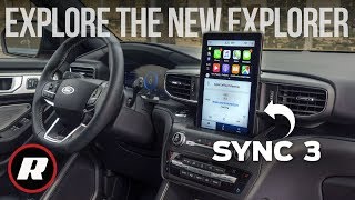 Tech Check: 2020 Ford Explorer gets a redesign of Sync 3 on a 10.1-inch screen