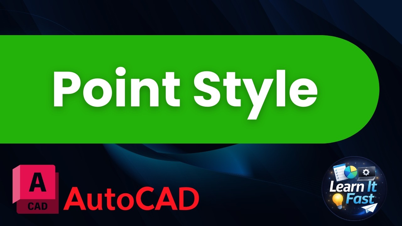 How to Change Point Style in AutoCAD (2026 Updated) - YouTube