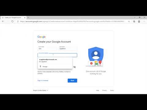 How to use Google with a non-Gmail email address