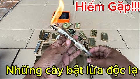 Bật lửa độc lạ _ Bật lữa xăng đá _ Bật lửa cổ #đồcổcầnthơ #batluaco #batluadocla 