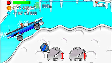 hill climb racing - lowride on arctic cave | android iOS gameplay #831 Mrmai Gaming