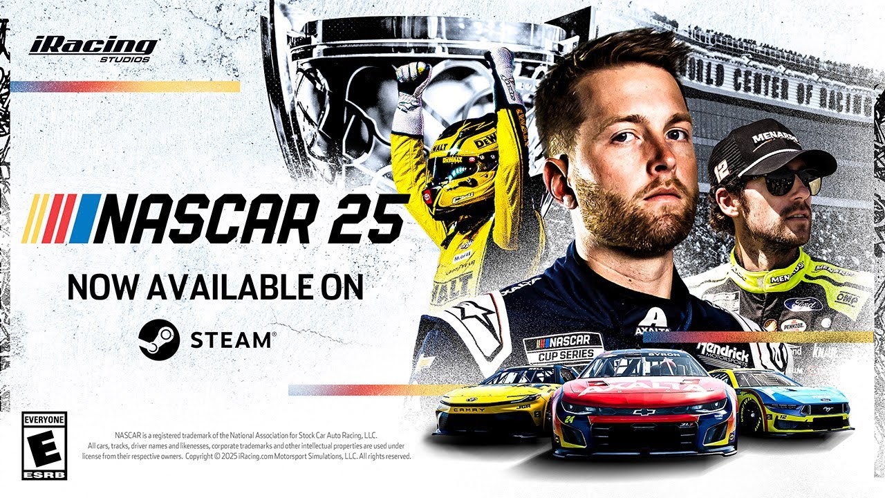 NASCAR 25 All About the Game trailer, system requirements, reviews