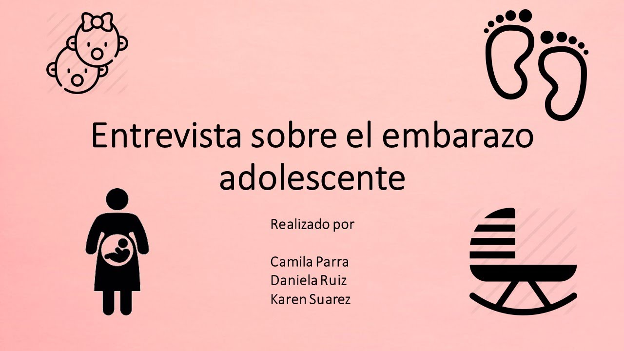 Entrevista sobre el embarazo adolescente. - YouTube