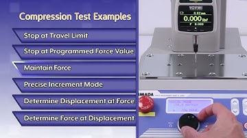Imada MX2 Series Test Stand Introduction
