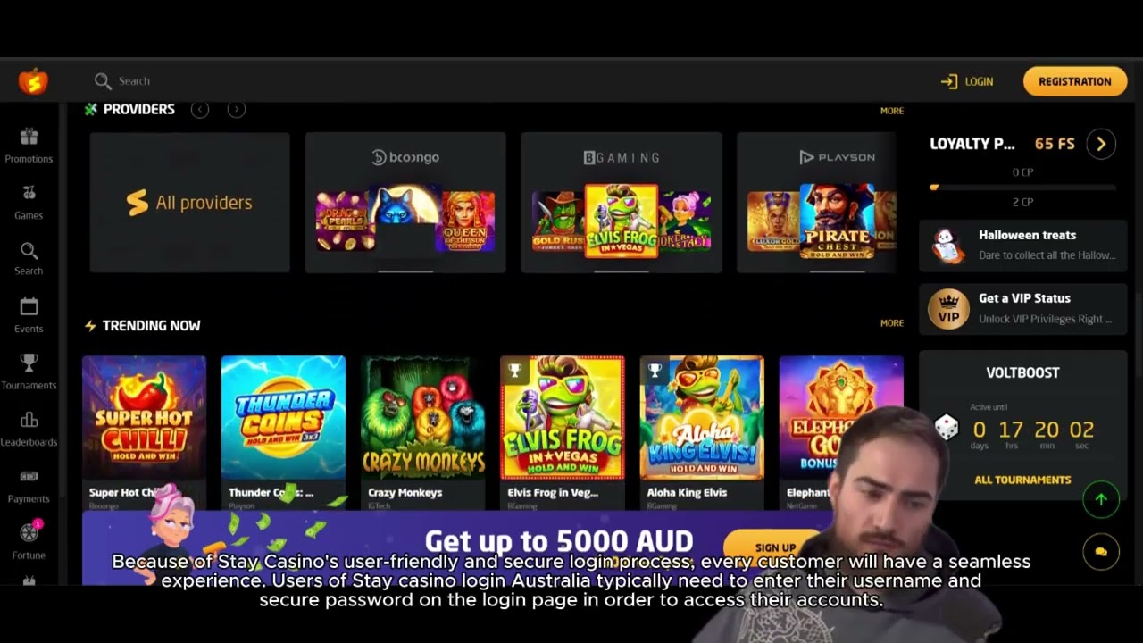 biggest free spins at Stay Casino
