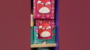 NEW!! Squishmallow pouches, journals & more!