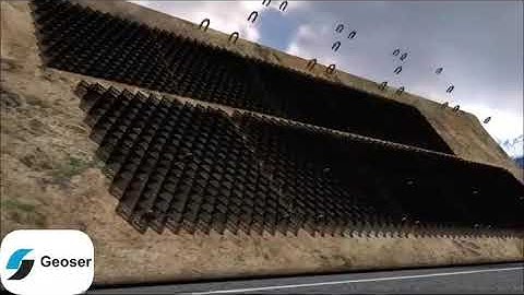Video hướng dẫn thi công ô địa Geocell mái taluy 0977514584