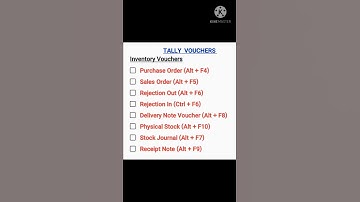 Most Important vouchers in Tally|| Accounting Voucher || Inventory Voucher