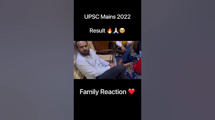 My upsc mains 2022 result | result reaction | upsc mains 2022 #ias #ips #upsc #upscexam - DayDayNews