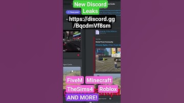 Discord Leaks FiveM script, mods and more! #free #foryou #leaks #zone #mods #models #fivem
