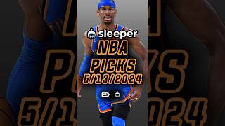 Best NBA Sleeper Picks for today! 5/13 | Sleeper Picks Promo Code