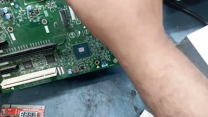 how to dignose 100% pch chip short not powering on dell eagle mt 18457-1 desktop motherboard