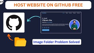 How to Host Website on GitHub | Deploy Website on GitHub With Images | Image Upload Problem Solved |