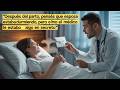 Después del parto, pensé que mi esposa estaba durmiendo, pero el médico le estaba dando algo..