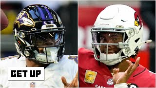 Lamar Jackson or Kyler Murray: Which QB would you rather start your team with? | Get Up