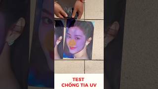 TEST CHỐNG TIA UV CỦA KEM CHỐNG NẮNG HOT 2026 #lamdep #myphamada #skincare #chamsocda