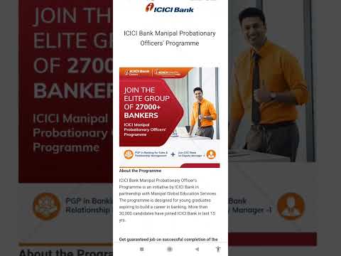 Vídeo: Por que o banco icici como carreira?