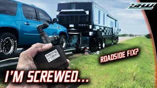 RV Totally Stranded For 25 Hours...What Happened?? (My 96 Newell Coach Broke Down!)