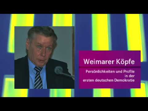 Prof. Dr. Manfred Görtemaker: Otto Braun – "Der rote Zar von Preußen"