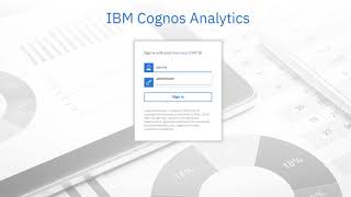 Cognos Analytics with iFrame integrated comment server