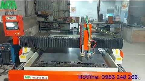 Máy cắt Plasma CNC MTA 1530 tại Nhà Bè
