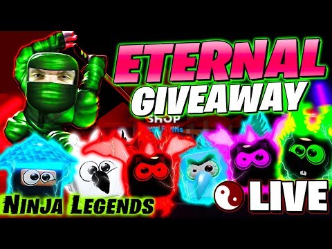Ninja Legends Giveaway Op Eternal Pets Evolved Eternalized All Codes Roblox Live Update 4 - guide edit roblox ninja legends promo codes for 2020