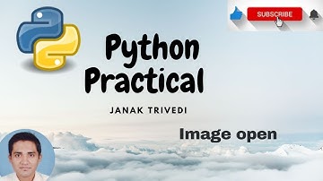 Experiment 7. Open image using Jupyter notebook || Python Programming Practical